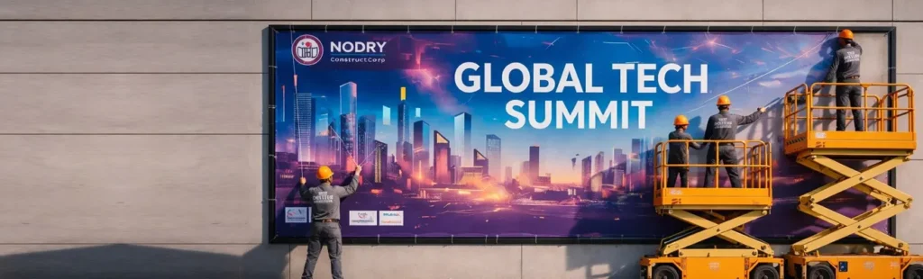 Choosing the Right Banner: Types, Finishing, and Hanging Options